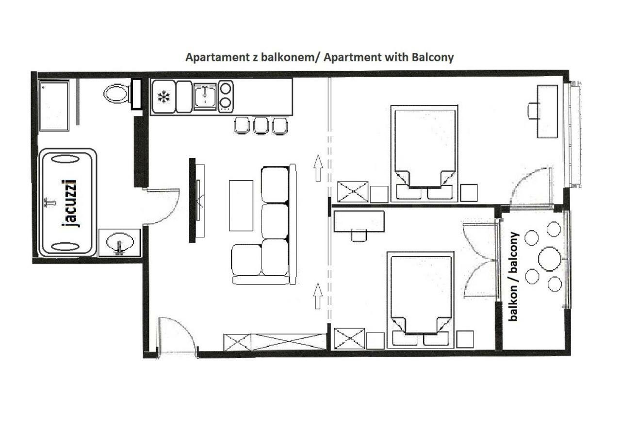 Jacuzzi Apartments Krasków Εξωτερικό φωτογραφία